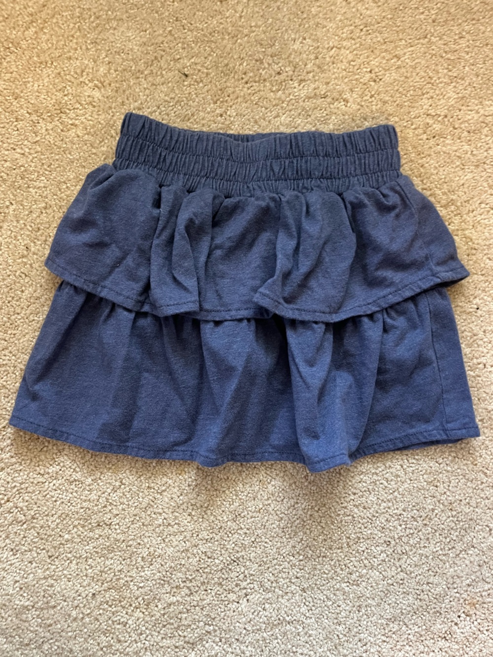 Garanimals Girls Navy Layered Skirt Pair with Multicolor Print - Picture 5 of 7